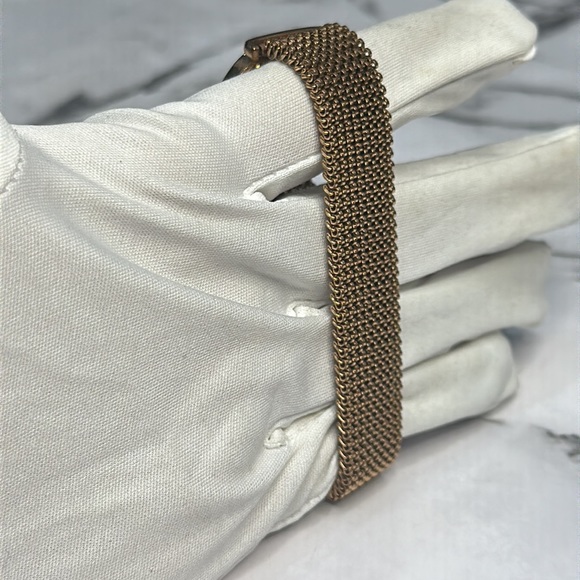 Skagen Denmark 107SRR1 Bronze Gold Tone Quartz Analog Watch - Picture 6 of 8